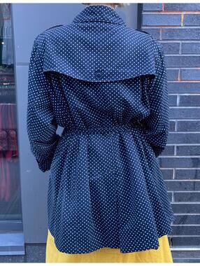Polka Dot London Fog Trenchcoat